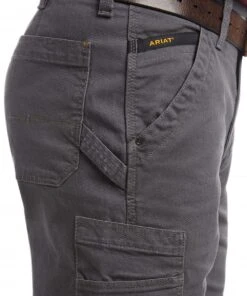 Ariat Men's Rebar M4 DuraStretch Twill Dungaree Work Pant -Wranle Clothing Shop 10025973 c