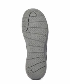 Ariat Men's Heather Charcoal Hilo Stretch Lace Shoe -Wranle Clothing Shop 10040437 sole