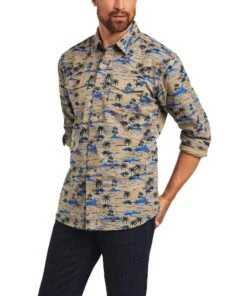 Ariat Men's Hart Retro Fit Snap Shirt