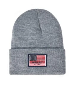 Ariat Rebar American Flag Beanie