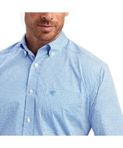 Ariat Men's Nory Stretch Button Down Shirt -Wranle Clothing Shop 10041558 c
