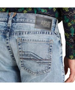 Ariat Men's M7 Slim 3D Courtland Straight Jean -Wranle Clothing Shop 10043187 pocket
