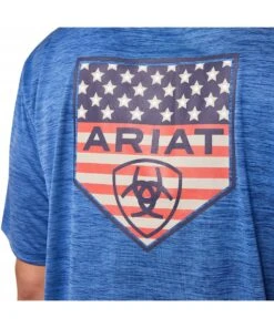 Ariat Men's Proud Shield Charger Tee -Wranle Clothing Shop 10043764 c
