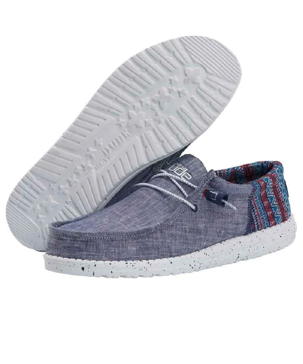Hey Dude Men's Tribe Wally Funk Shoe 1 Hey Dude Men's Tribe Wally Funk Shoe