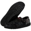 Hey Dude Men's Back In Black Wally Funk Shoe