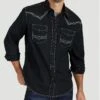 Wrangler Men's Rock 47 Western Snap Shirt