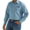 Wrangler Men's Logo Snap Shirt