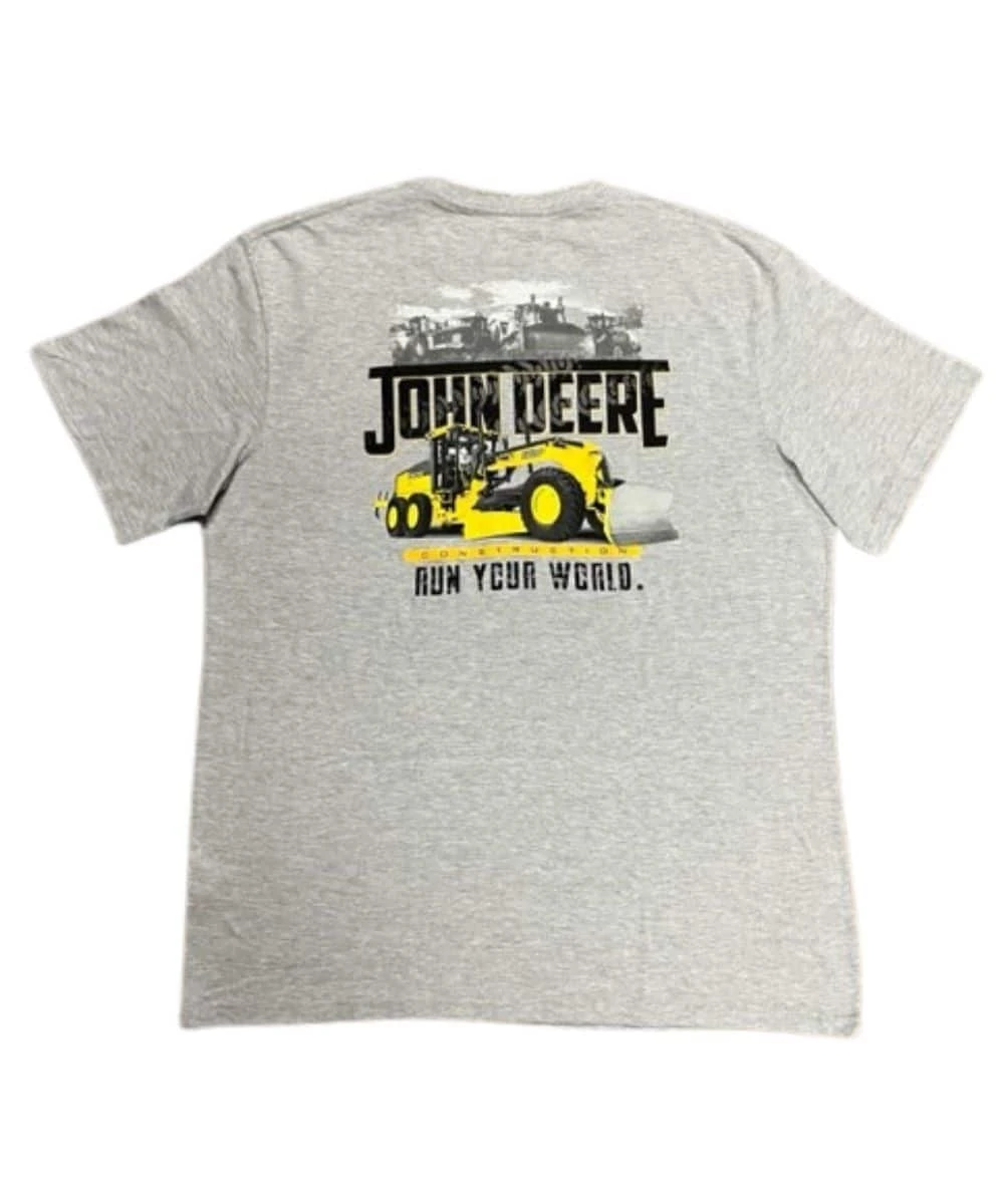 John Deere Men's Run Your World Tee 1 John Deere Men's Run Your World Tee