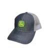 John Deere Charcoal Logo Cap