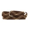 M&F Western Men's Nocona Brown Machine Woven Braided Belt