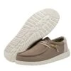 Hey Dude Men's Natural Clay Wally Linen Shoe