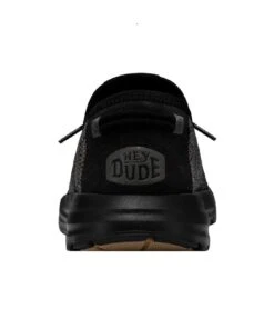 Hey Dude Men's Black Night Sirocco Shoe -Wranle Clothing Shop 40140 001 c