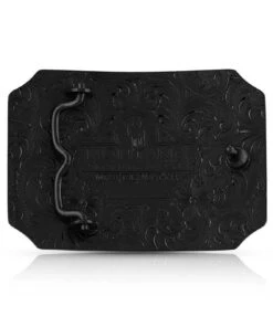 Montana Silversmiths Gunmetal Belt Buckle -Wranle Clothing Shop 46100BKN b