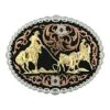 Montana Silversmiths Team Roper Attitude Buckle