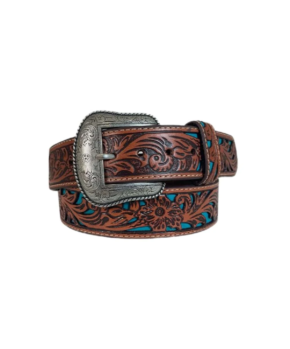 Gem Dandy Men's Roper Tooled Belt 1 Gem Dandy Men's Roper Tooled Belt