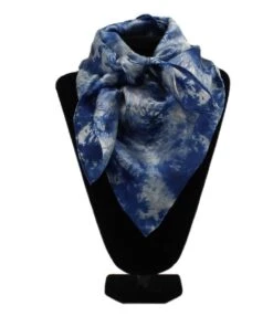 M&F Western Blue Tie Dye Wild Rag