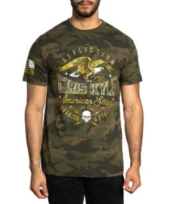 Affliction Men's Chris Kyle Switchback Camo Tee