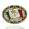 Montana Silversmiths Grand Mexican Flag Attitude Buckle