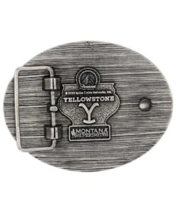 Montana Silversmiths Strength Of Yellowstone Attitude Buckle -Wranle Clothing Shop A960YEL b