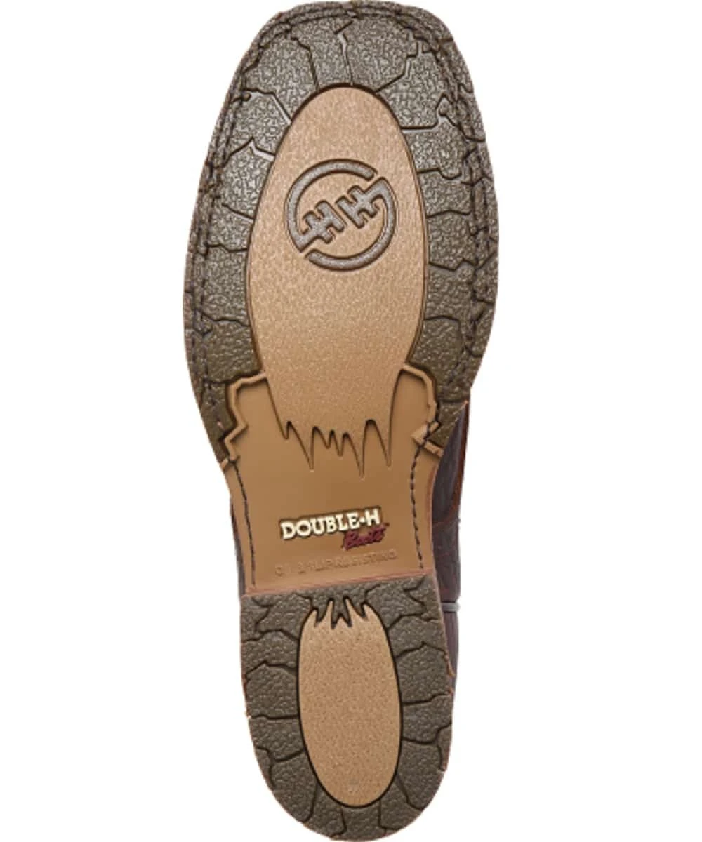 Double H Men's Wide Square Toe Talache Boot 4 Double H Men's Wide Square Toe Talache Boot - Image 4