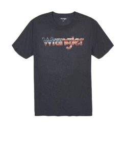 Wrangler Men's Old Glory Logo Tee