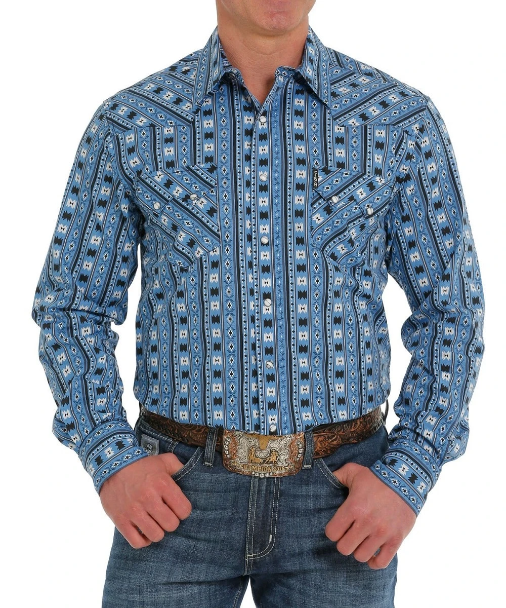 Cinch Men's Western Snap Shirt 1 Cinch Men's Western Snap Shirt