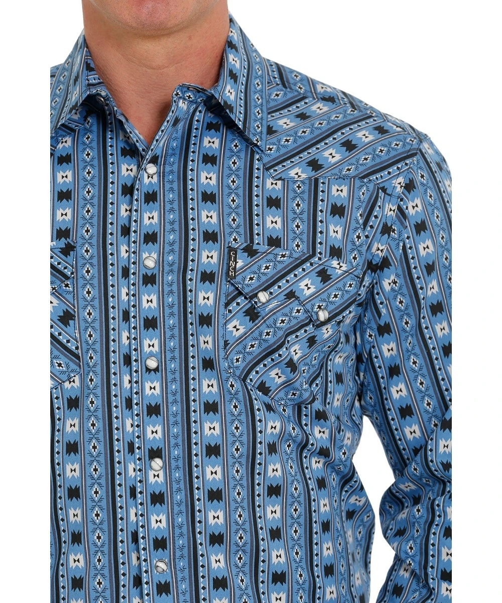 Cinch Men's Western Snap Shirt 2 Cinch Men's Western Snap Shirt - Image 2