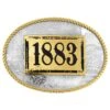 Montana Silversmiths 1883 Scene Buckle