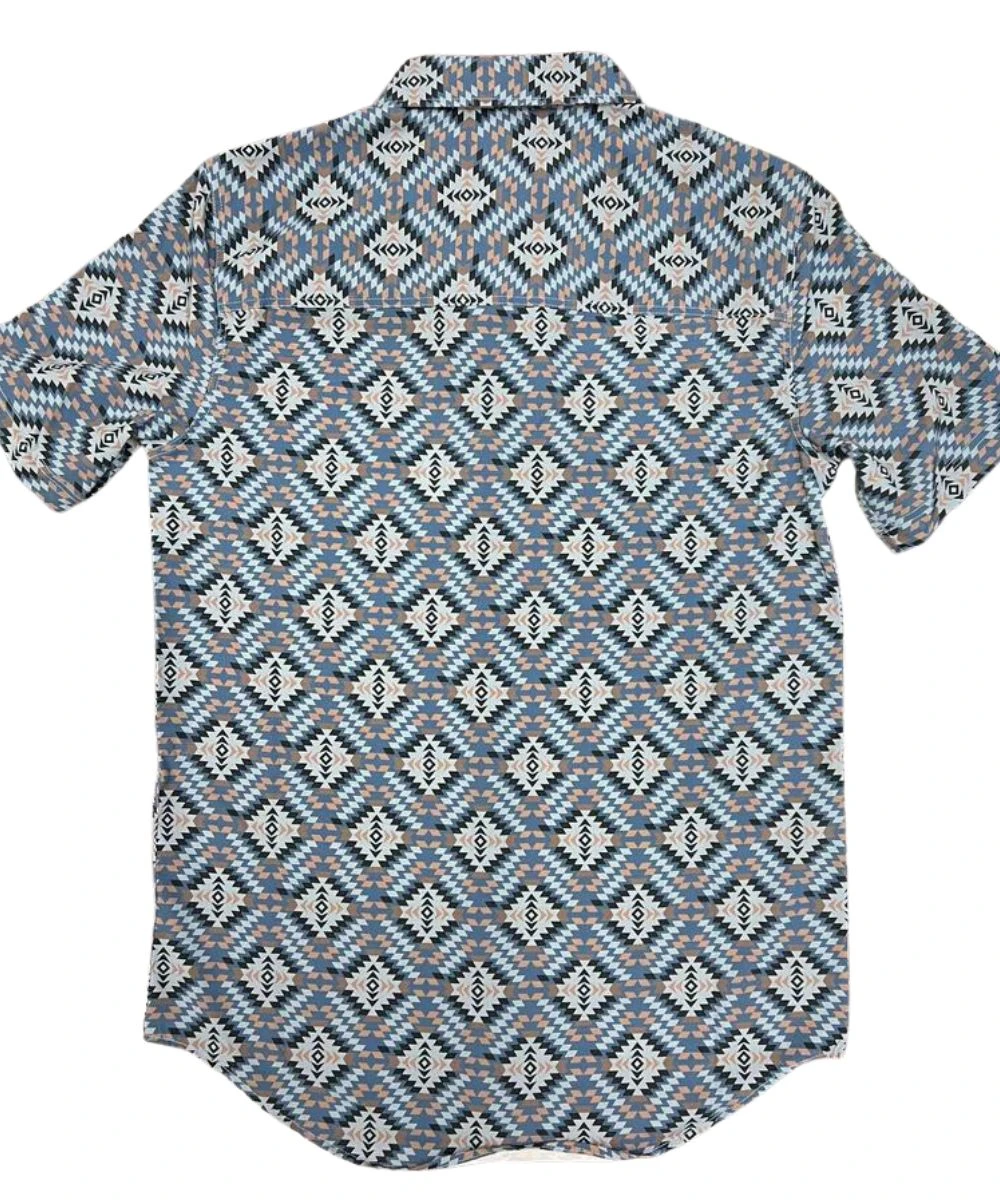 Panhandle Men's Aztec Performance Button Shirt 2 Panhandle Men's Aztec Performance Button Shirt - Image 2