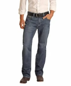 Rock & Roll Cowboy Men's ReFlex Double Barrel Jean