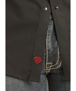 Rock & Roll Cowboy Men's Mexico Snap Shirt -Wranle Clothing Shop RRMSOSR0QT c