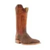 R. Watson Men's Cognac Ring Lizard Boot