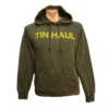 Tin Haul Men's Olive Green Hoodie