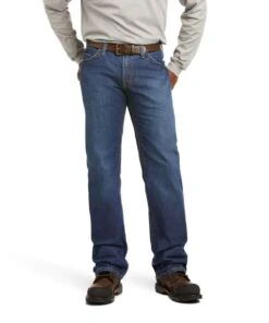 Ariat Men's Flame Resistant Relaxed Basic Boot Cut Jean