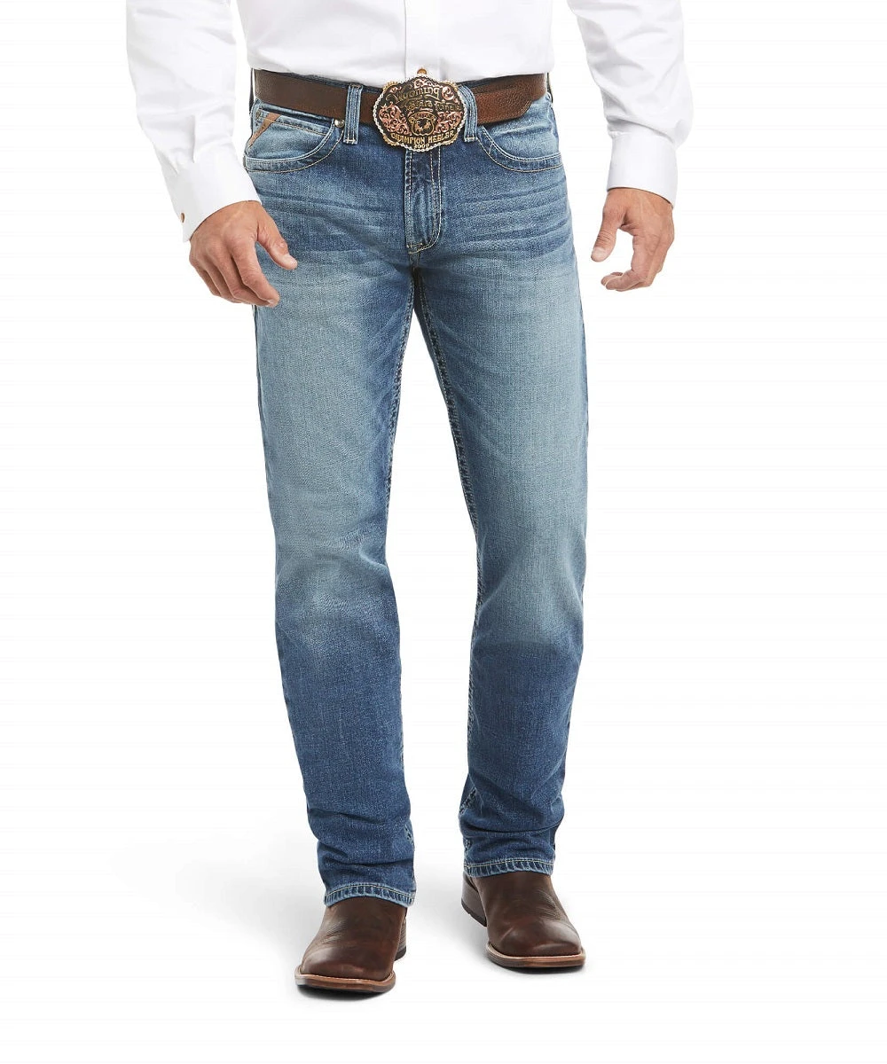 Ariat Men's M4 Low Rise Stretch Shoreway Stackable Straight Leg Jean 1 Ariat Men's M4 Low Rise Stretch Shoreway Stackable Straight Leg Jean