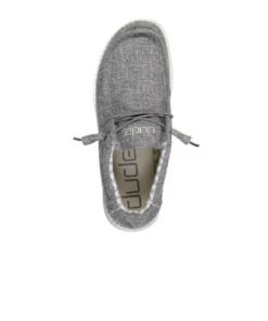 Hey Dude Men's Linen Iron Wally Canvas Shoe -Wranle Clothing Shop products 110793901 WALLY LINEN IRON toe