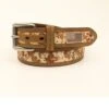 M&F Western Men's Ariat Desert Digital Camo Usa Flag Belt