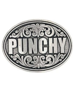 Montana Silversmiths Men's Ultra Punchy Attitude Belt Buckle