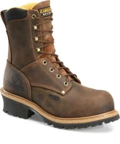 Carolina Boots Men's 8" Composite Toe Logger Boot