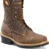 Carolina Men's Coppice Waterproof Composite Square Toe Logger Work Boot