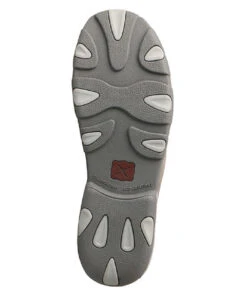 Twisted X Men's Gray Basket Weave Chukka Driving Moc -Wranle Clothing Shop products MDM0073sole