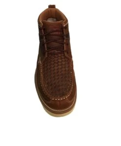 Twisted X Men's Woven Saddle Boot -Wranle Clothing Shop products Mca0032 toe