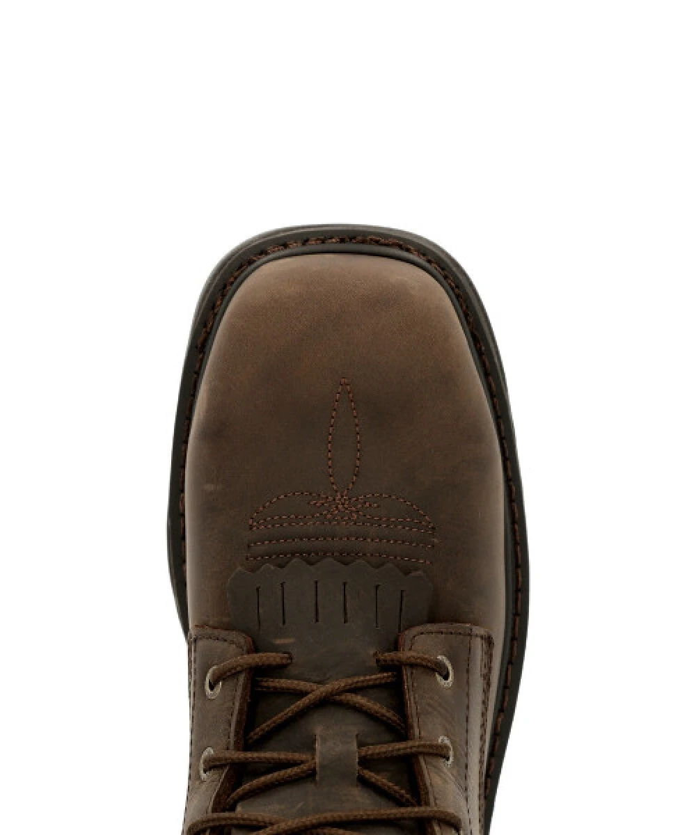 Rocky Men's Iron Skull Comp Toe Waterproof Lacer Western Boot 4 Rocky Men's Iron Skull Comp Toe Waterproof Lacer Western Boot - Image 4