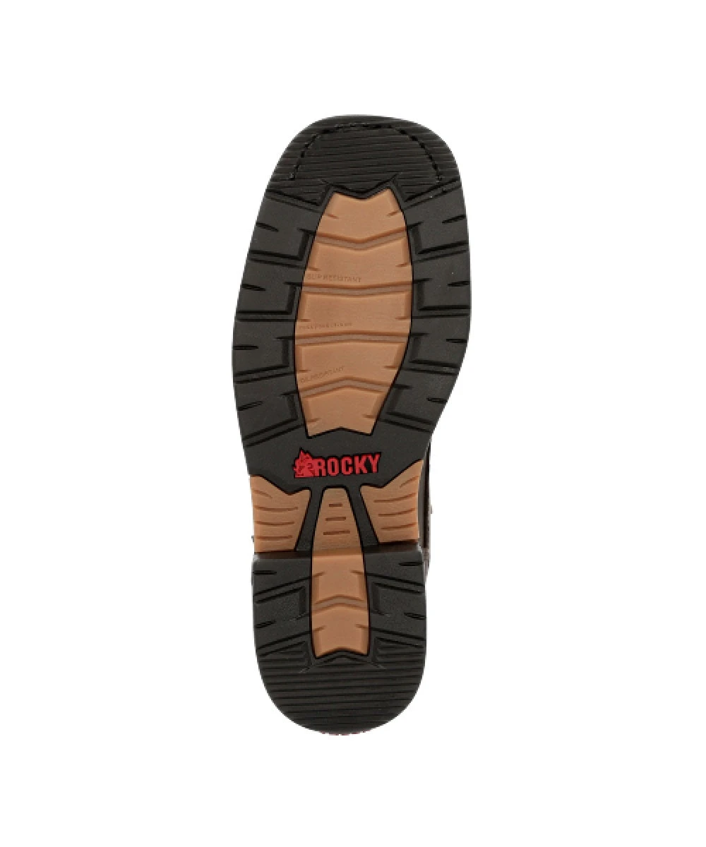 Rocky Men's Iron Skull Comp Toe Waterproof Lacer Western Boot 5 Rocky Men's Iron Skull Comp Toe Waterproof Lacer Western Boot - Image 5