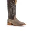 R. Watson Men's Natural Ring Lizard Western Boot