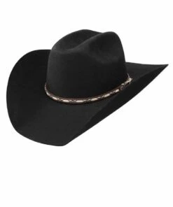 Resistol 4X Amarillo Sky Black Wool Hat