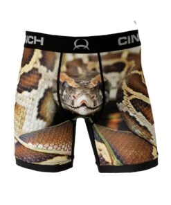 Cinch Men's Python Boxer Brief