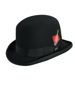Dorfman Pacific Wool Felt Derby Bowler Hat