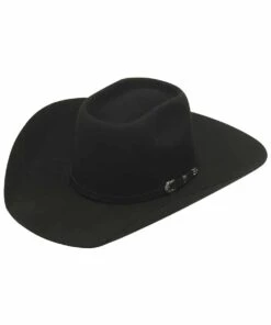 M&F Western Twister 5X Black Australian Wool Blend Hat